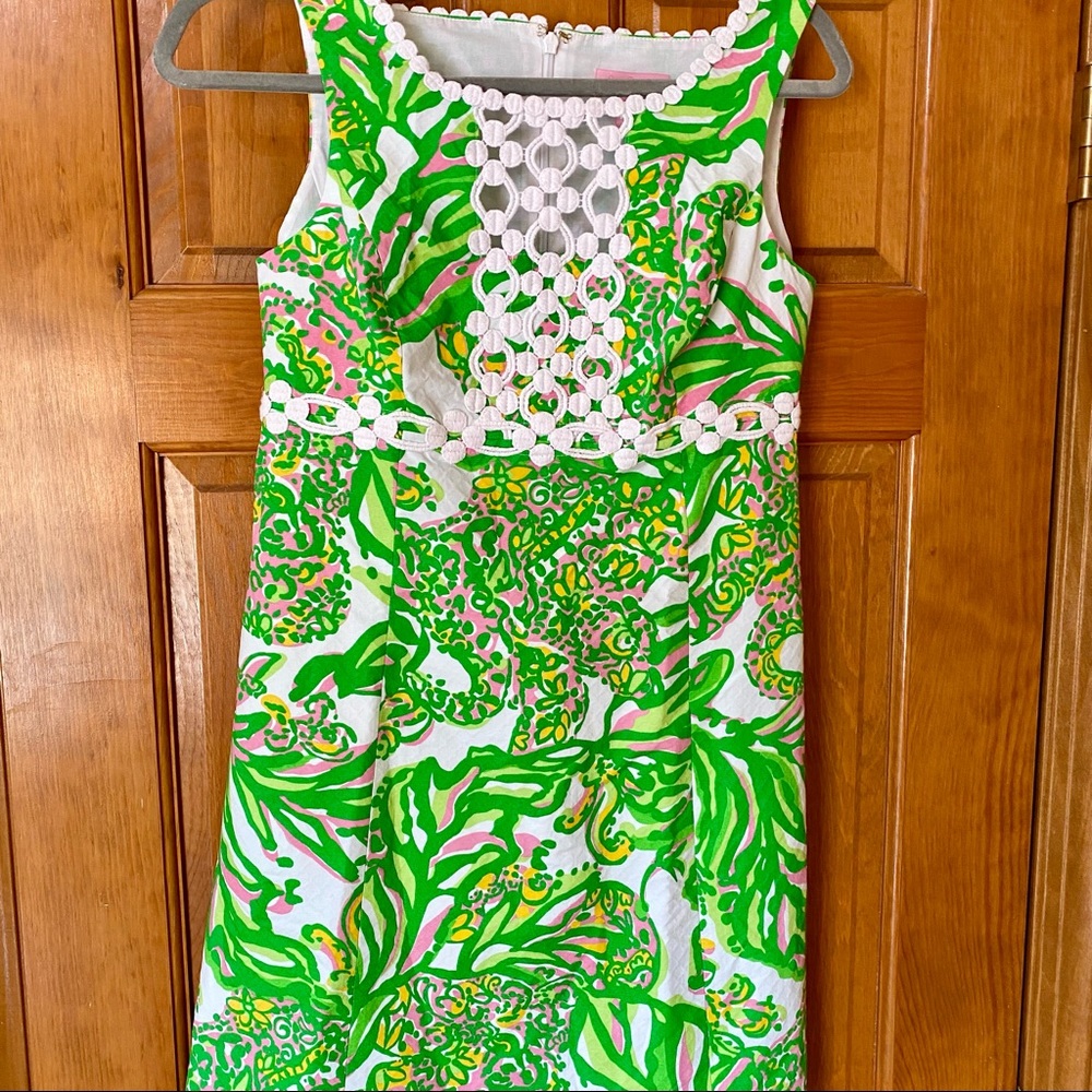 Lilly Pulitzer Rosie Shift Seeing Pink Elephants